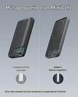 Anker Cargador portátil magnético 621 (MagGo), banco de energía ina...