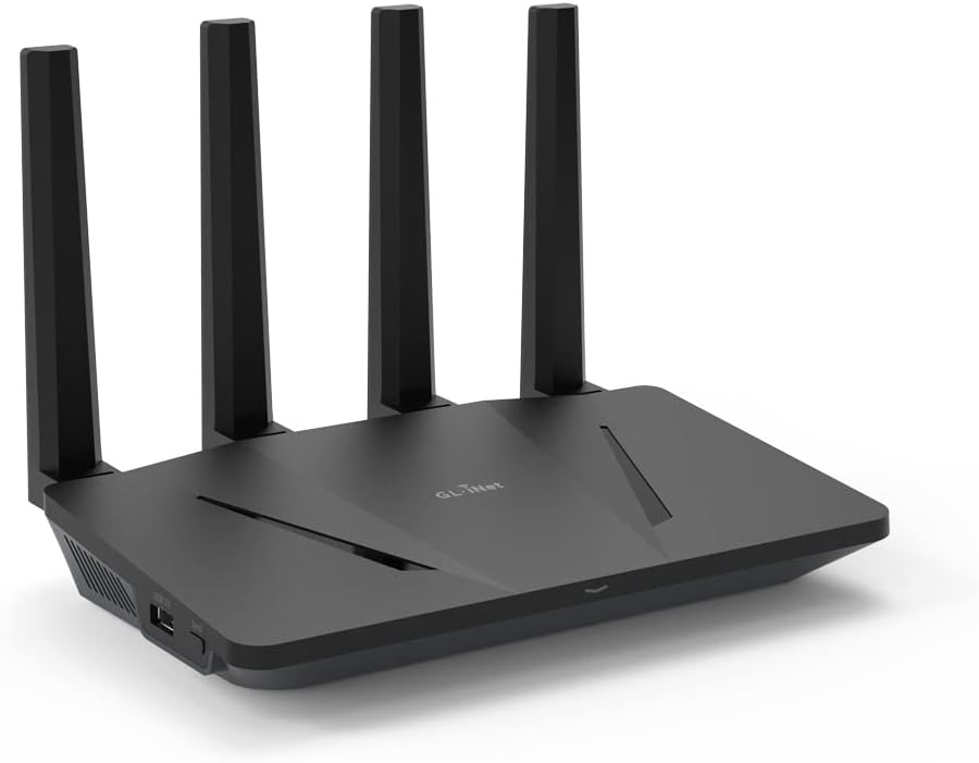 GL.iNet GL-AX1800(Flint) Router WiFi 6 - Router de Internet inalámb...