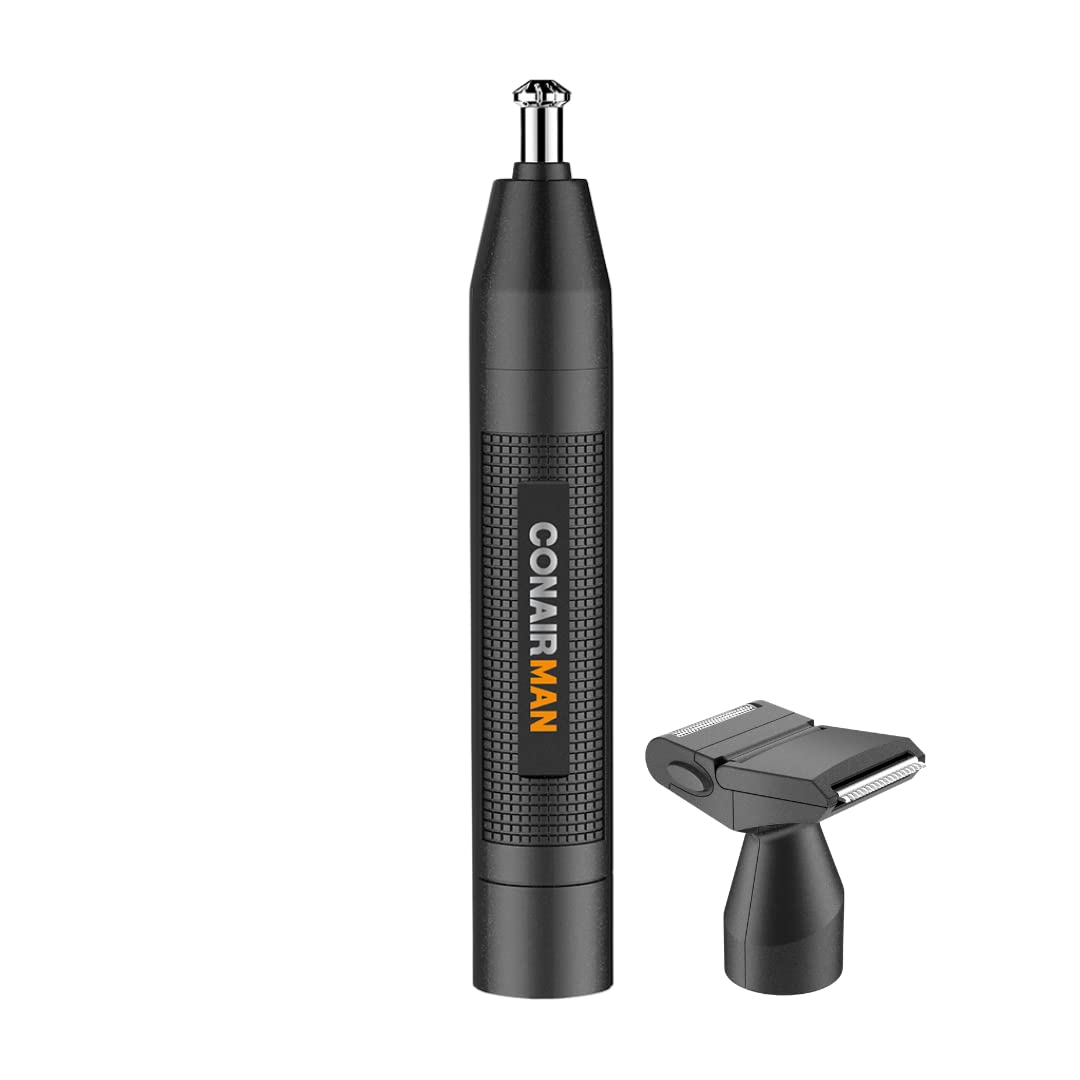 Conair Recortadora de pelo de nariz para hombres, para nariz, oreja...