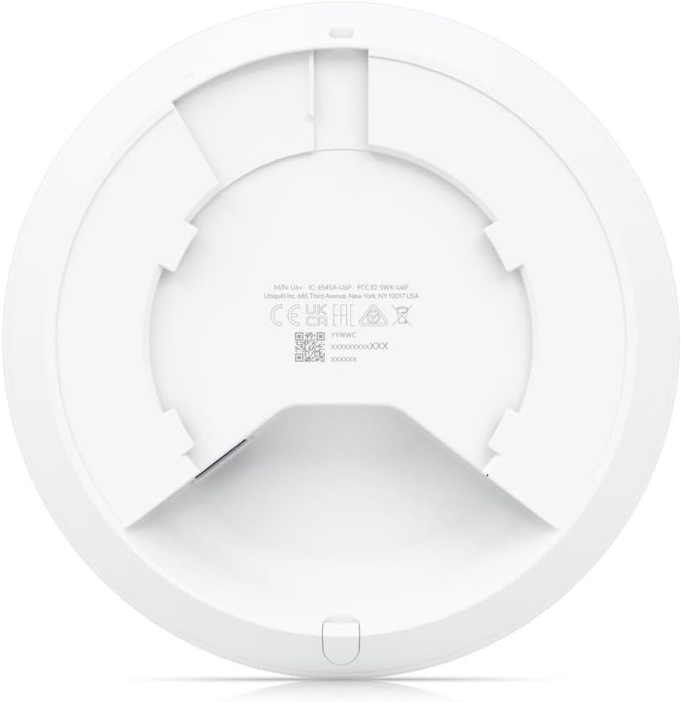 Ubiquiti U6 Dual Band IEEE 80211 a/b/g/n/ac/ax 3 Gbit/s