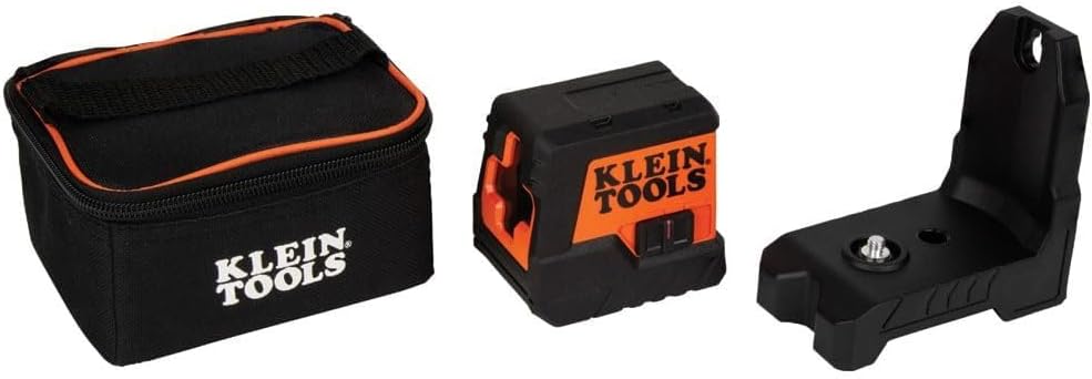 Klein Tools Nivel láser autonivelante 93MCLS, mini nivel de línea cruzada