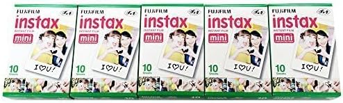 Fujifilm Película instantánea Instax Mini 10 hojas x 5