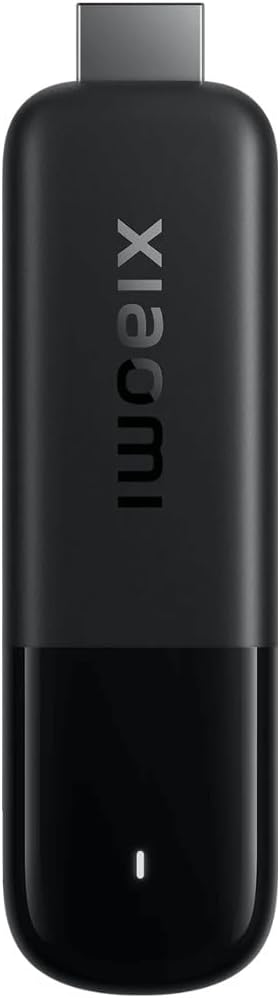 XIAOMI Dispositivo de transmisión de TV Stick 4K (2.ª generación) con Google TV, Dolby Vision y Atmos, Wi-Fi 6, control remoto por voz Bluetooth, color negro