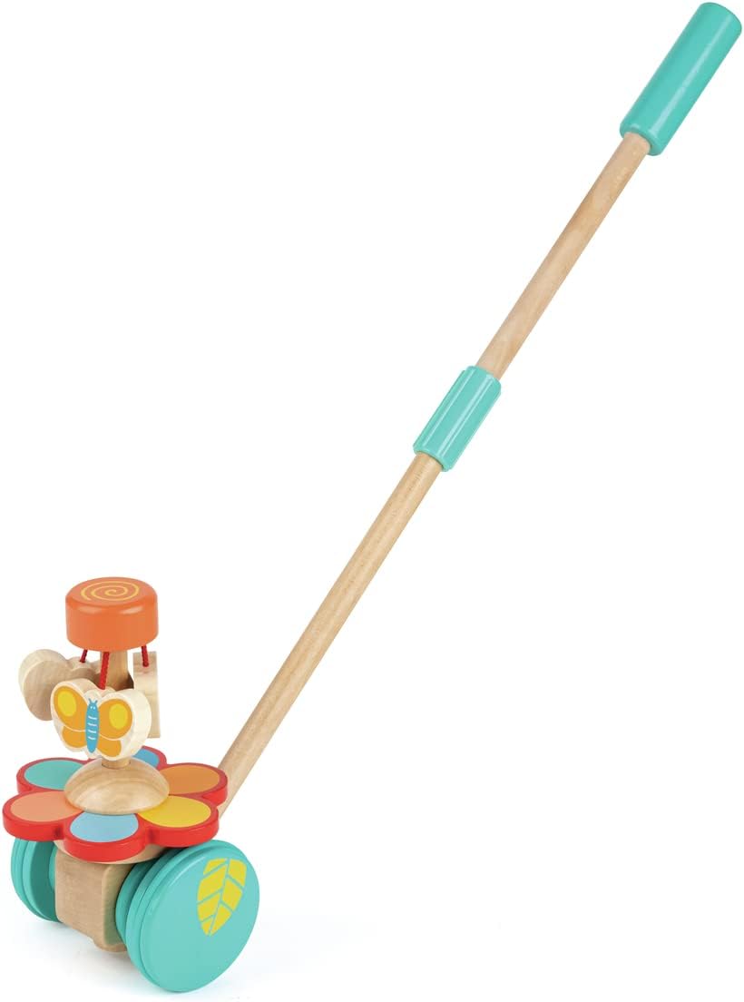 Hape Mariposas danzantes carro para empujar., Multicolor