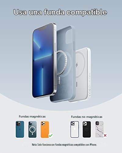 Anker Cargador portátil magnético 621 (MagGo), banco de energía ina...