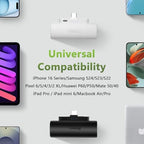 Miady Paquete de 4 cargadores portátiles a granel de 5000mAh + 1000...