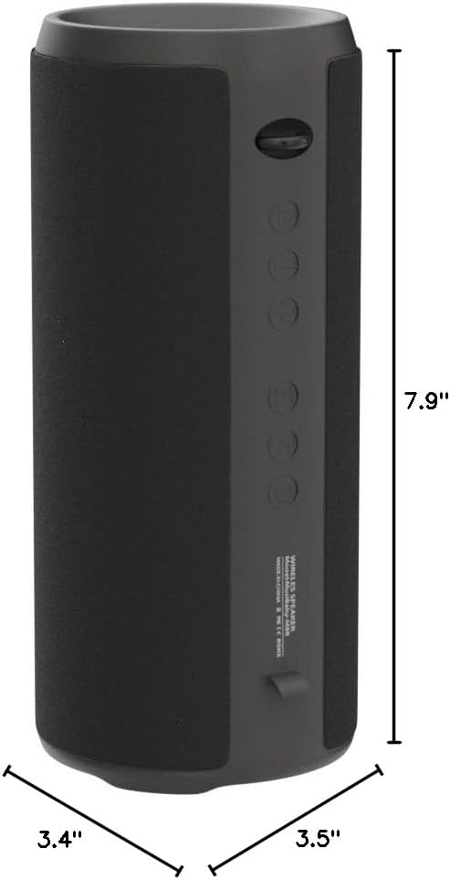 Altavoz Bluetooth IPX6 resistente al agua. Musibaby M88pro con soni...