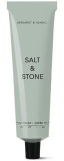 Salt &amp; Stone Crema de manos para mujeres y hombres, bergamota e...