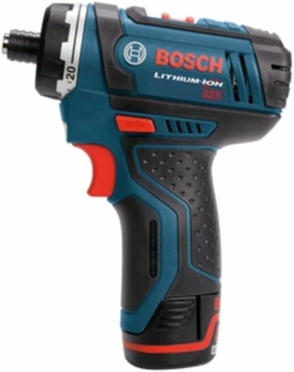 Kit Bosch PS21 destornillador de bolsillo de 2 velocidades, 2A, 12 volt máx., ión litio con 2 pilas, cargador y estuche