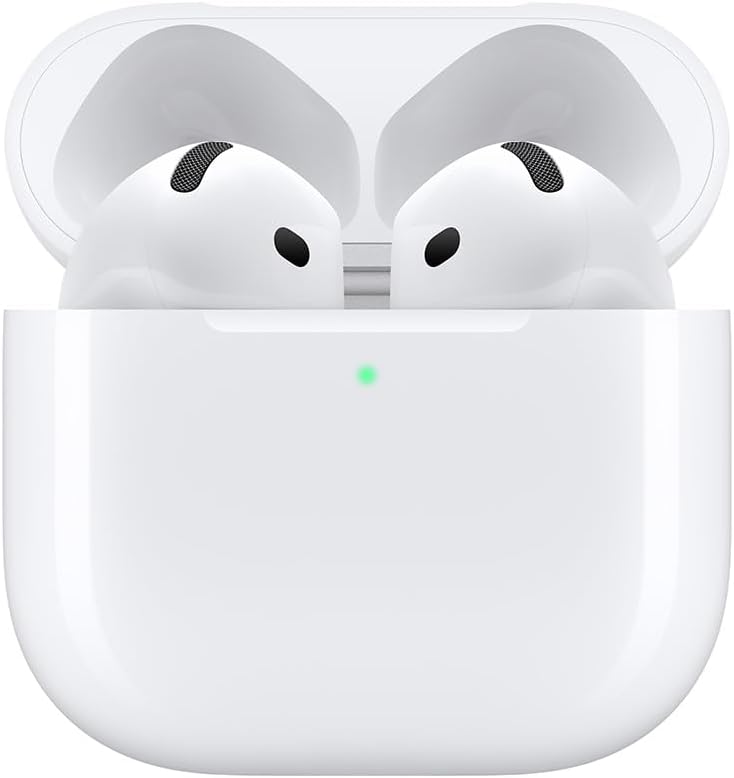 Apple Auriculares inalámbricos AirPods 4, auriculares Bluetooth, co...
