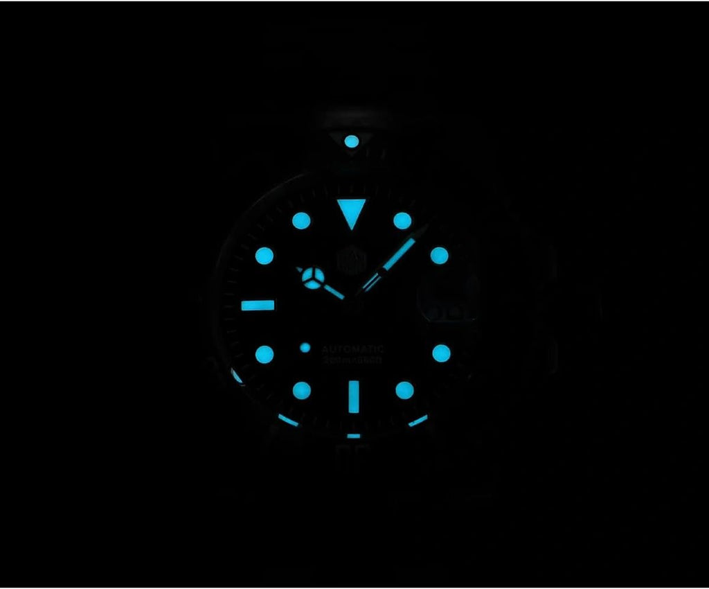San Martin SN0017G-E - Reloj mecánico automático para hombre, 1.575 pulgadas, 20 bares, reloj de buceo, resistente al agua