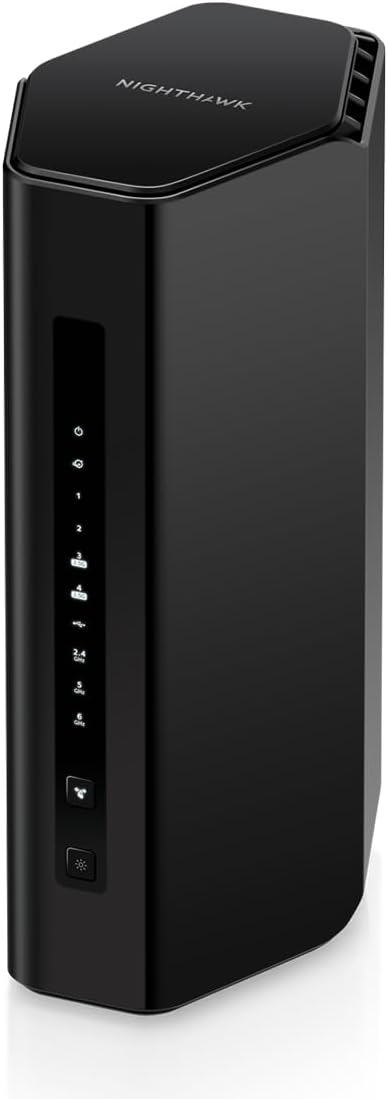 NETGEAR Nighthawk Router WiFi 7 de doble banda (RS200) Solo router...