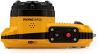 KODAK PIXPRO WPZ2 16MP Waterproof Digital Camera, 15m, 4X Zoom, Blue, Amarillo