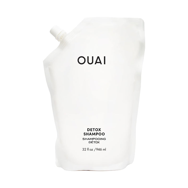 OUAI Detox - Recambio de champú clarificante para acumulación, suci...