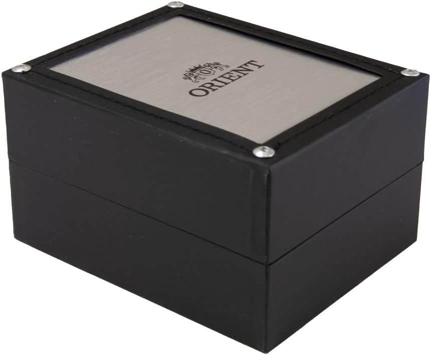 Orient Reloj de vestir semi-esqueleto (automático/de cuerda manual) con cristal de zafiro