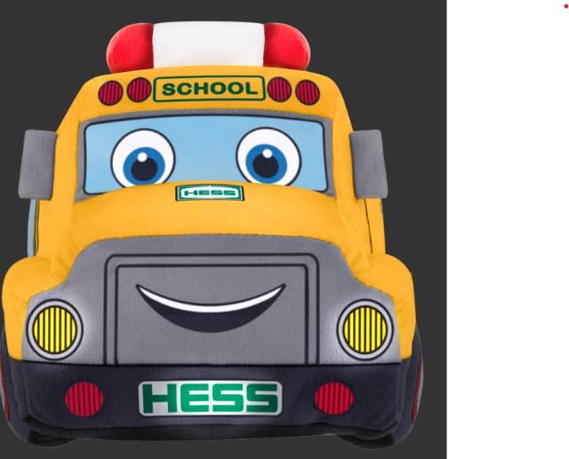 Mi camión Hess de peluche autobús escolar