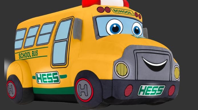 Mi camión Hess de peluche autobús escolar