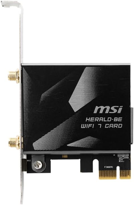 MSI Herald-BE WI-FI 7 MAX (Wi-Fi 7, 802.11BE, Bluetooth 5.4, PCIe,...