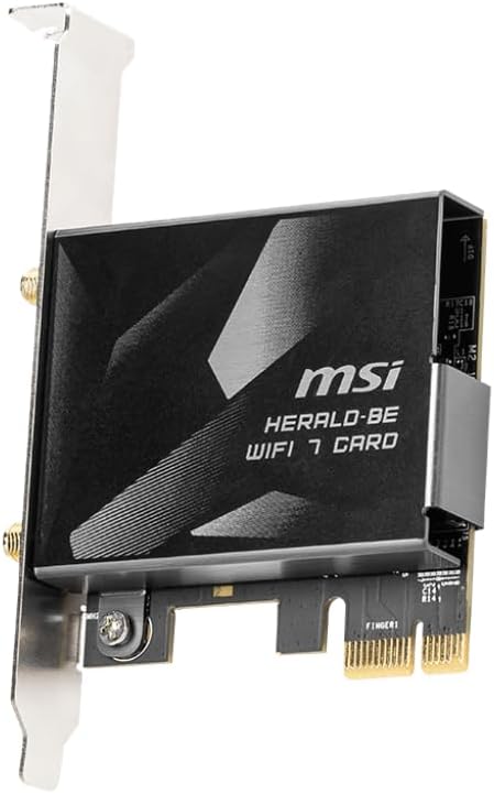 MSI Herald-BE WI-FI 7 MAX (Wi-Fi 7, 802.11BE, Bluetooth 5.4, PCIe,...