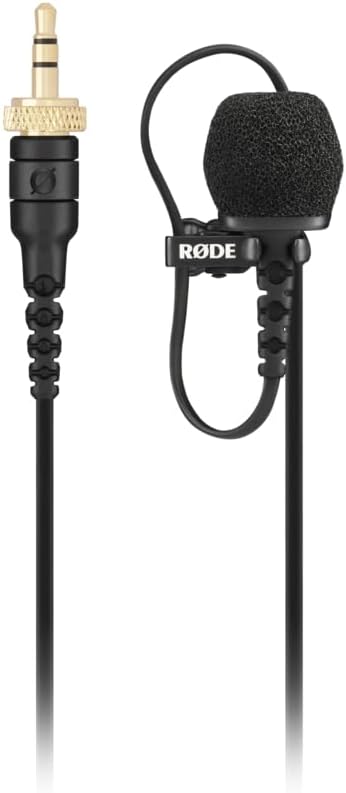 RØDE Lavalier II Premium - Micrófono de solapa de perfil ultra bajo...