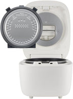 Zojirushi NL-EAC18WA Micom Arrocera y calentador de 10 tazas, blanco