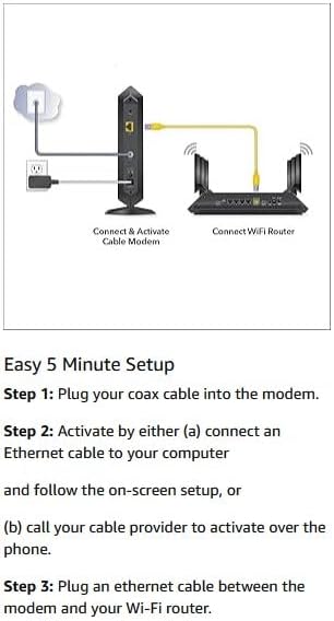 Netgear Módem de cable Gigabit DOCSIS 31 para XFINITY de