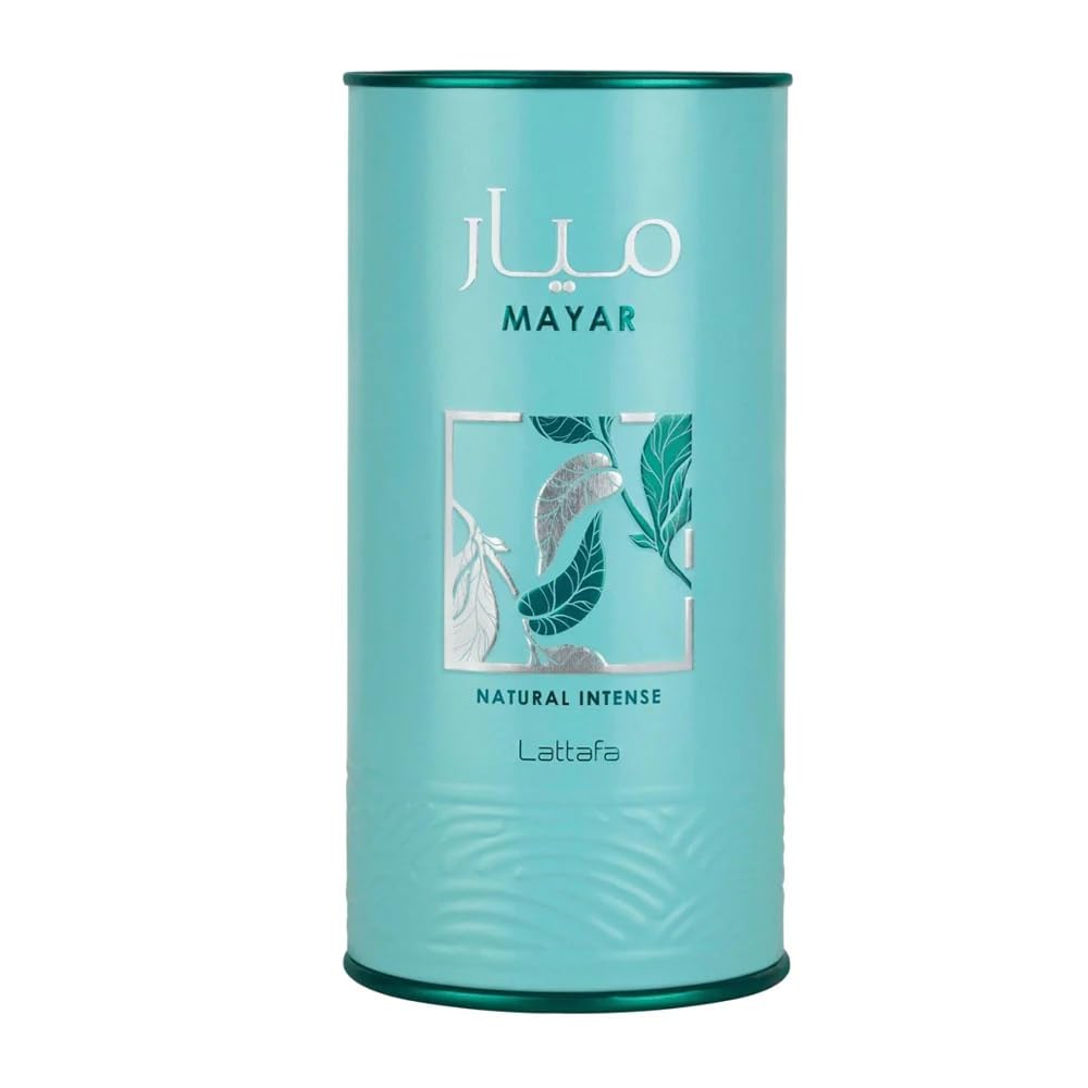 Lattafa Mayar Natural Intense Eau de Parfum Spray para mujer, 3.4 o...