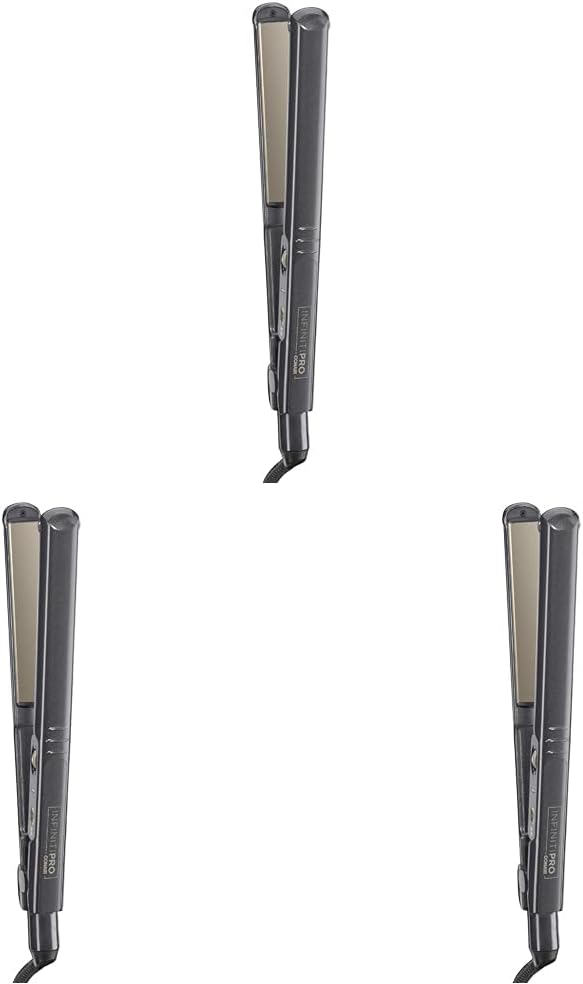 INFINITIPRO BY CONAIR Plancha plana de cerámica turmalina, 1 pulgad...