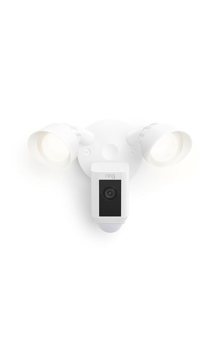 Ring Floodlight Cam Plus - Cámara con reflectores, alimentada por c...