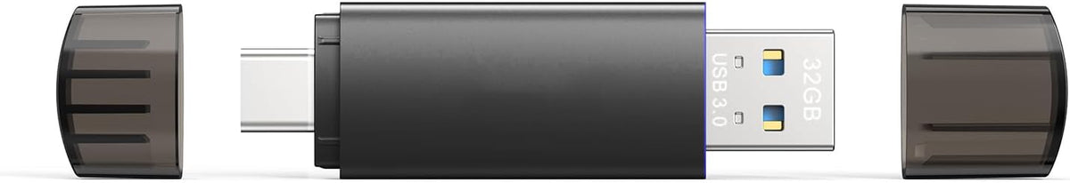 JOIOT Unidad flash USB C de 32 GB, unidad flash USB 3.0 dual tipo C...