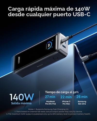 Anker Prime Power Bank y batería de carga móvil PD (paquete)