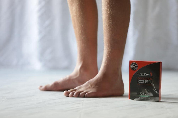 Baby Foot - Exfoliante original para peeling de pies para hombres -...
