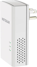 Kit de adaptador Powerline NETGEAR, enchufe de pared de 1000 Mbps, 1 puerto Ethernet Gigabit (PL1000-100PAS)