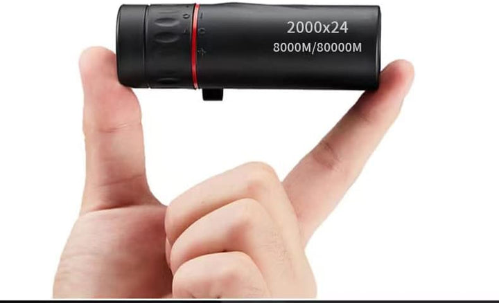 Telescopio óptico monocular de 2000 x 24 para adultos con