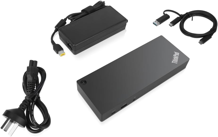 Lenovo ThinkPad híbrido USB-C con base USB-A US (40AF0135US)