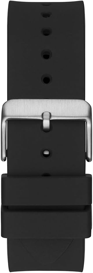 GUESS Serie GW0G para hombre | Reloj de tendencia analógica | Caja de policarbonato | Pulsera de silicona | Resistencia al agua 50M