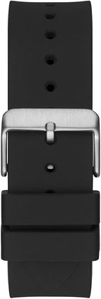 GUESS Serie GW0G para hombre | Reloj de tendencia analógica | Caja de policarbonato | Pulsera de silicona | Resistencia al agua 50M