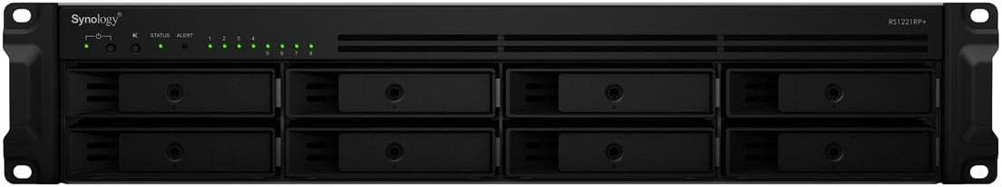 Synology RackStation RS1221RP+ de 8 bahías (sin disco)