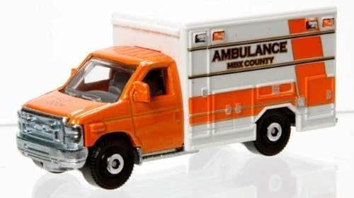2013 Matchbox 2009 Ford E-350 Ambulancia MBX Heroic Rescue