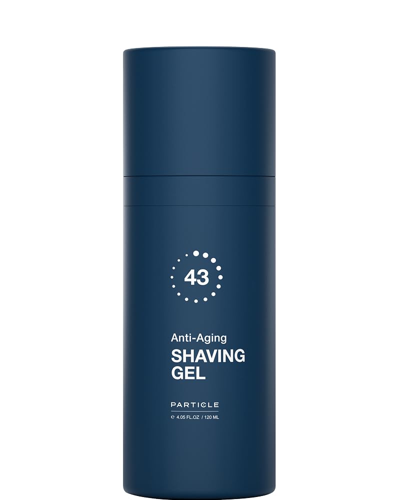 Particle Gel de afeitar antienvejecimiento para hombres, ayuda a re...