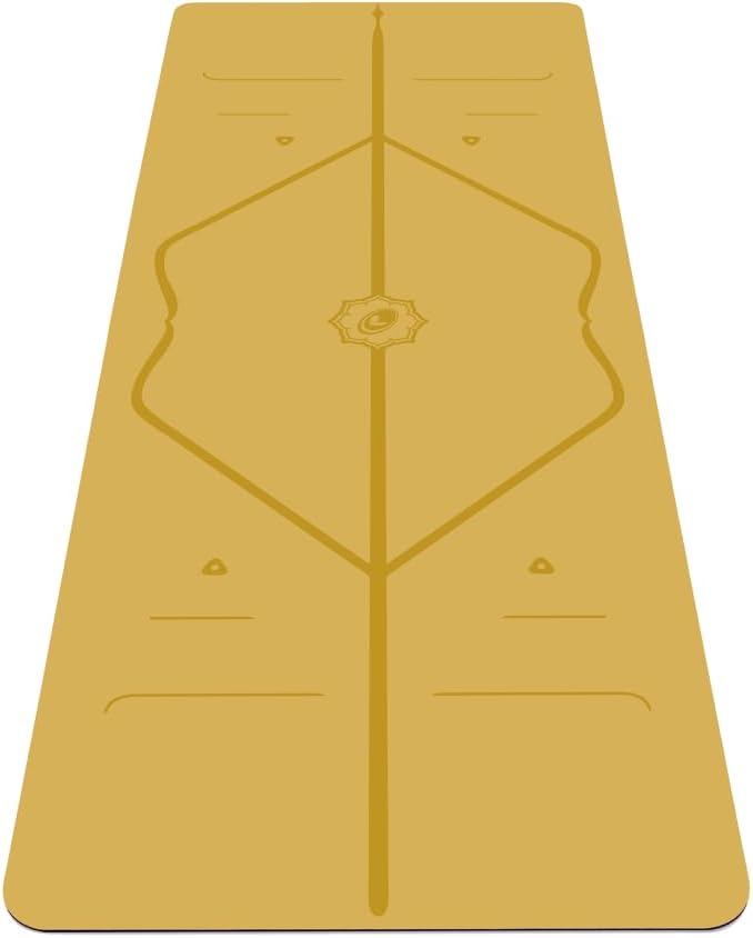 Liforme Esterilla de yoga clásica: diseño de alineación patentado, agarre