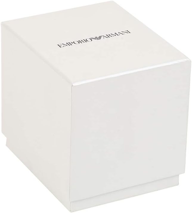 Emporio Armani Reloj de cuero de dos manos para mujer
