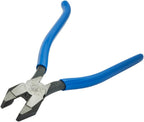 Klein Tools 94508 Juego de alicates, fabricado en Estados Unidos, alicates de corte diagonal de ferroviario y cortadores laterales resistentes, cortador de alambre de amarre para trabajo de barras de