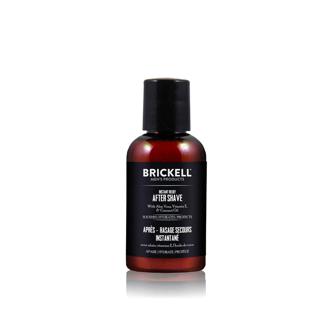 Brickell Alivio Instantáneo Aftershave para Hombres, Bálsamo Natura...