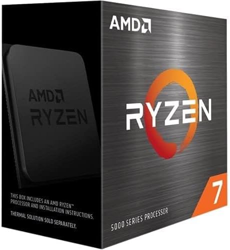 Procesador de escritorio AMD Ryzen 7 5800X de 8 núcleos, 16 hilos d...
