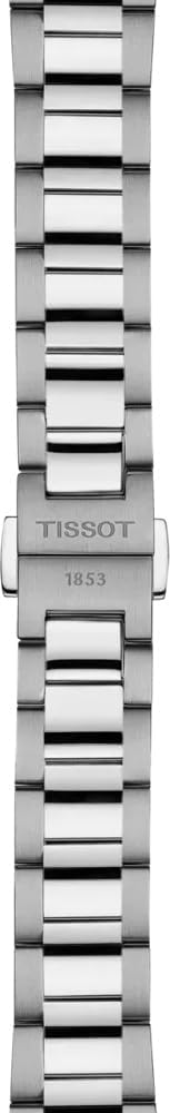 Tissot PR 100, cuarzo suizo, 1.339 en, esfera plateada, reloj unisex