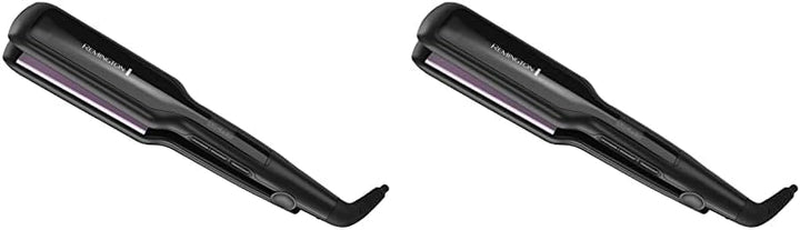 Remington Plancha plana antiestática, 1\/2 pulgada, titanio + reves...