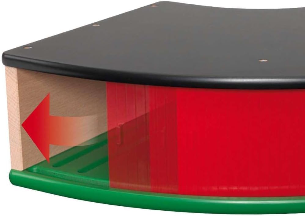 Brio World - 33736 Grand Roundhouse | Accesorio de tren de juguete de 2 piezas para niños a partir de 3 años