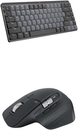 Logitech MX - Mini teclado inalámbrico iluminado mecánico, interrup...