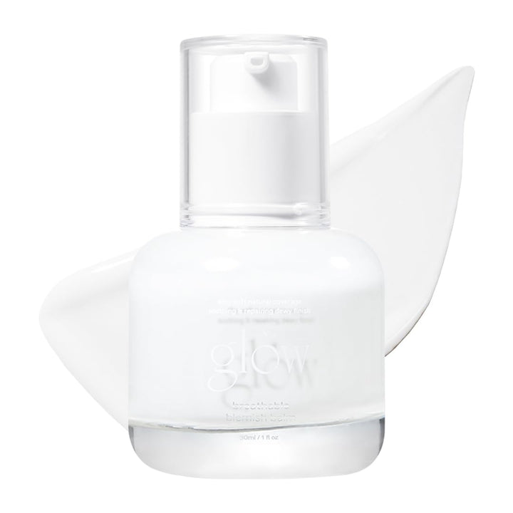 glow bálsamo de manchas transpirable #blanco, crema BB de cobertura...